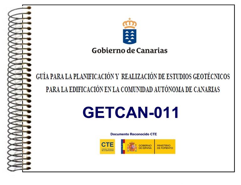 Guía Planificación Estudios Geotécnicos Canarias